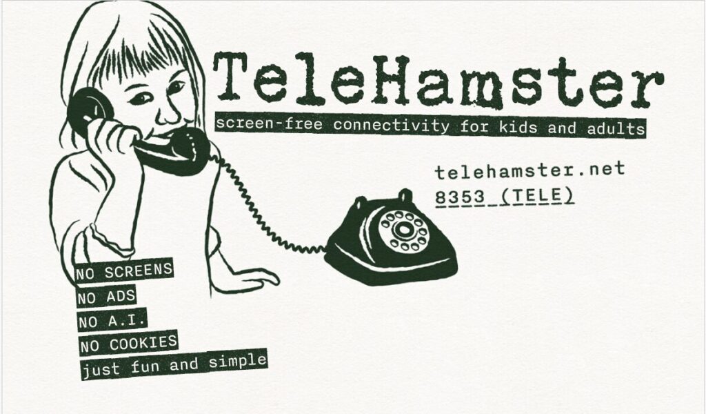 TeleHamster logo and quick info